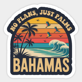 Bahamas Vacation Sticker